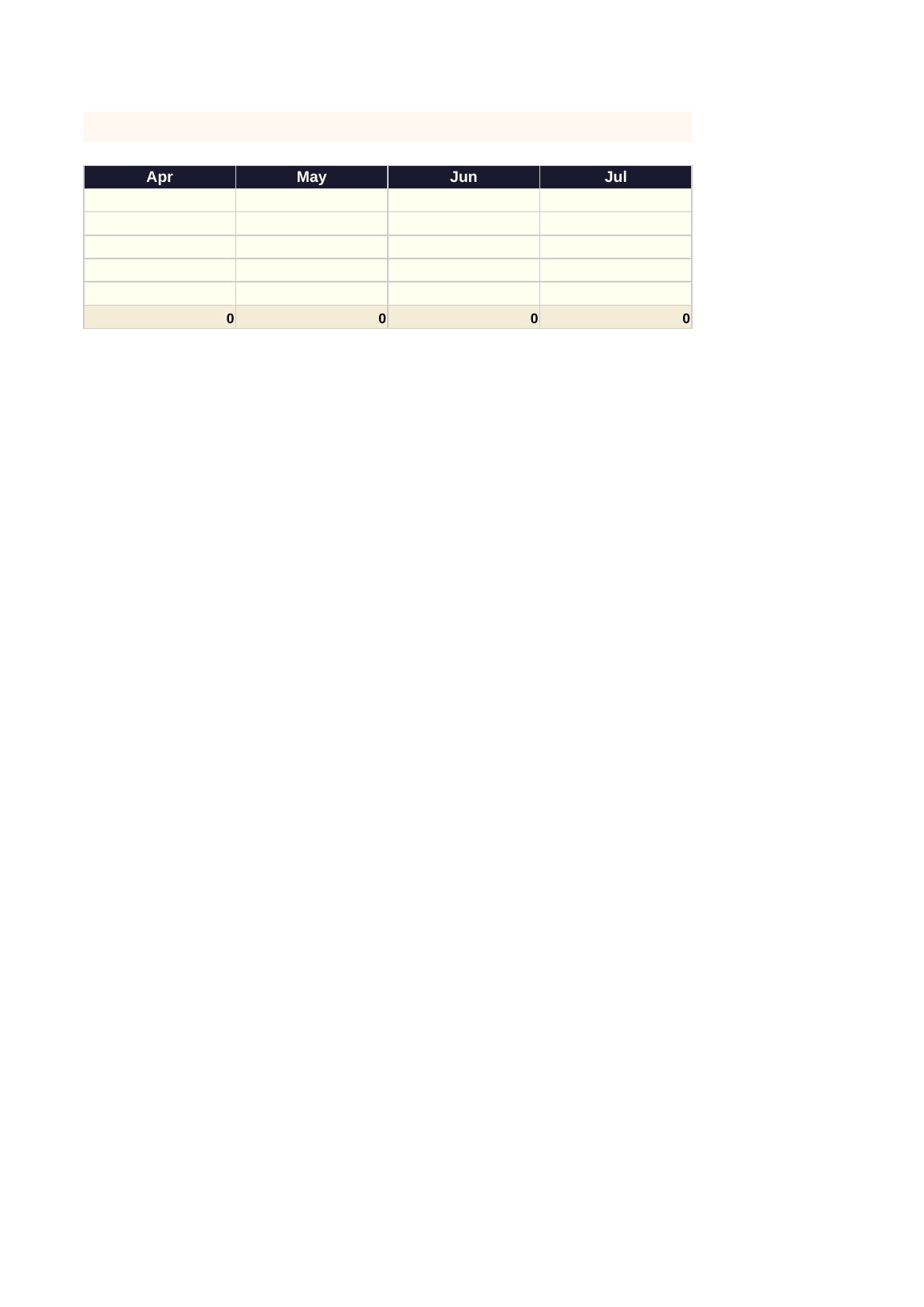 Cash Flow Model (Bottom-Up) preview 4 of 4