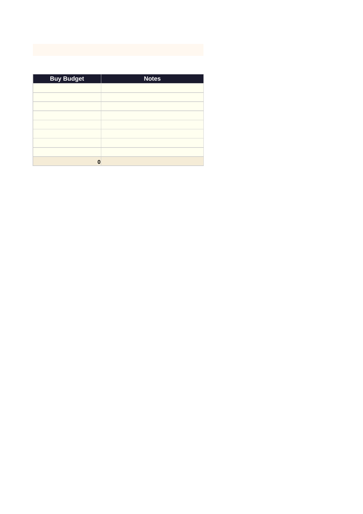 Merchandise Range Plan preview 3 of 4