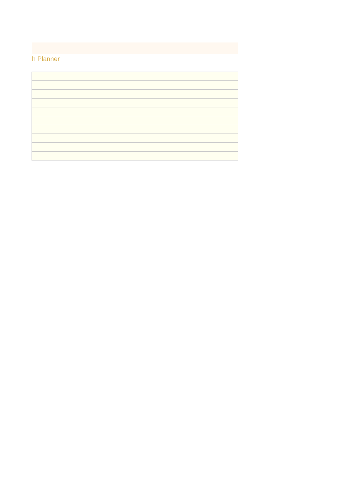 Product Launch Planner preview 2 of 4