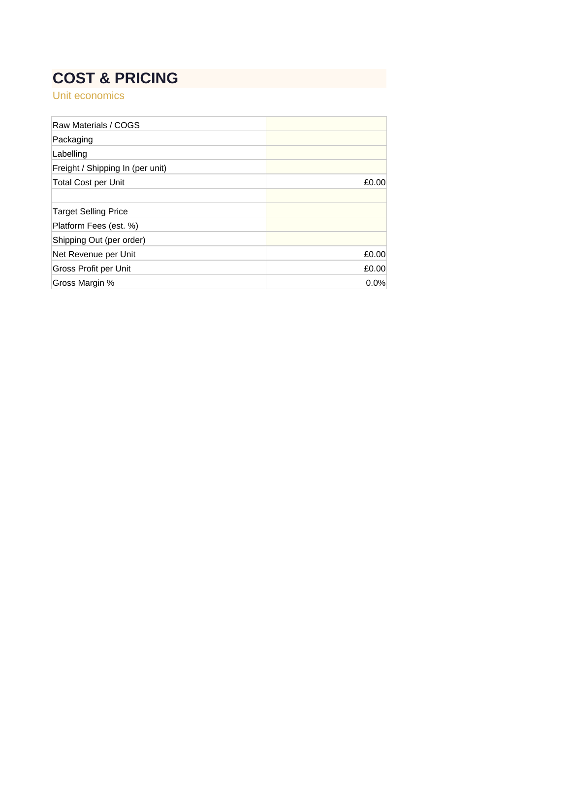 Product Launch Planner preview 3 of 4